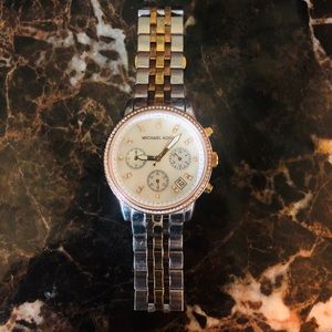 Michael Kors Two Tone Watch